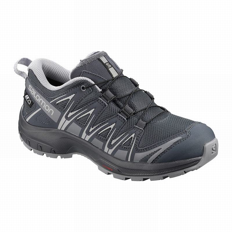 Salomon XA PRO 3D CSWP NOCTURNE J Zapatillas Trekking Niños - Azules Oscuro - Colombia (02486-PYGD)